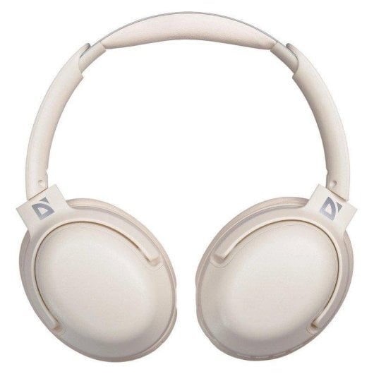 Auriculares Defender Freemotion B475 ANC Bluetooth com Cancelamento de Ruído Circumaural Creme