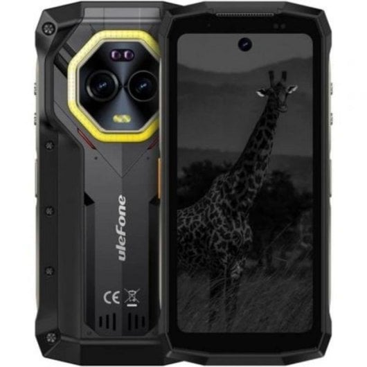 Ulefone Armor Mini 20 Pro 8GB 256GB 4.7" IPS 5G Dual SIM Cámara Doble IP68 Carga Rápida Android 14 Negro