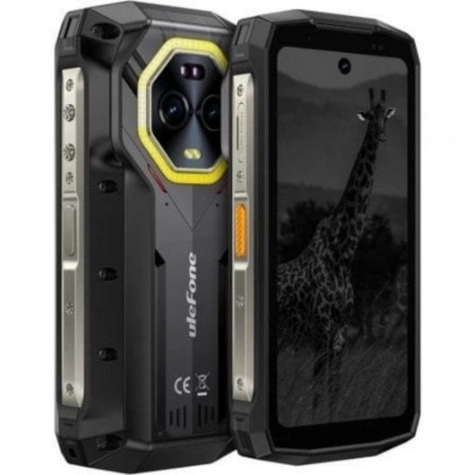 Ulefone Armor Mini 20 Pro 8GB 256GB 4.7" IPS 5G Dual SIM Cámara Doble IP68 Carga Rápida Android 14 Negro