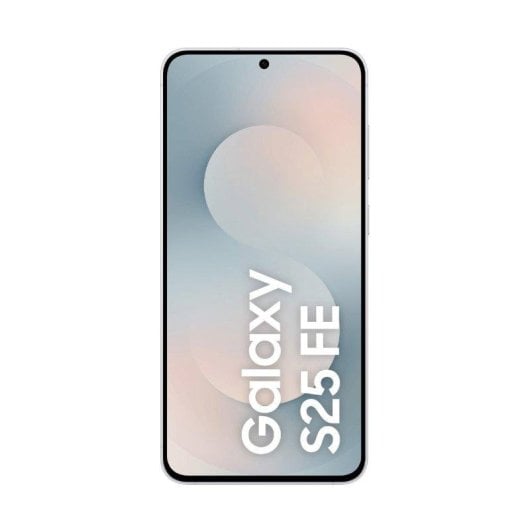 Samsung Galaxy S25 FE 8GB 128GB 6.7" AMOLED 5G Dual SIM Cámara 50MP Carga Rápida Android 16 Blanco
