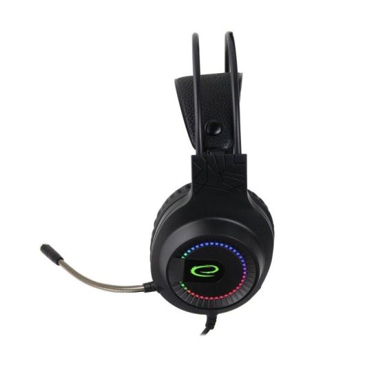 Auriculares Esperanza Egh7100 con cable USB Gaming Diadema LED RGB Negros