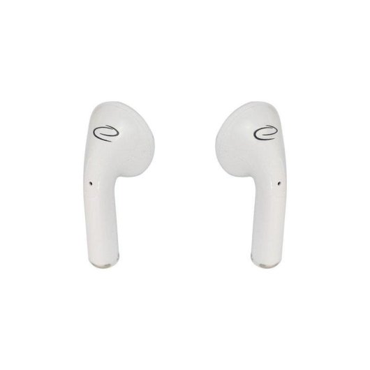Auriculares Esperanza EH237W inalámbricos Bluetooth para viajes, control táctil, color blanco