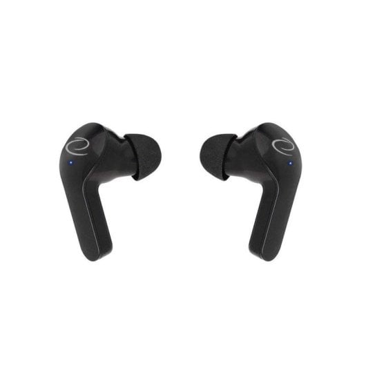 Auriculares Esperanza EH238K inalámbricos Bluetooth para viajes y uso diario con controles táctiles color negro