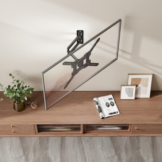 Soporte para TV Aisens WT65TSE-417 giratorio e inclinable acero hasta 65" 30 kg