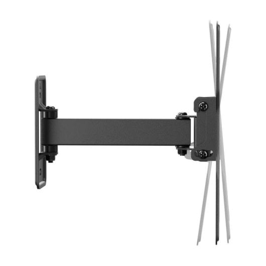 Soporte de TV Aisens WT43TSE-411 Pared Inclinable Giratorio 23-43" Acero Negro 30 kg