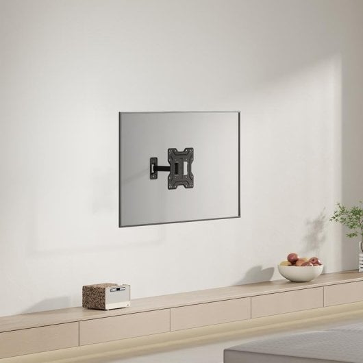 Soporte de TV Aisens WT43TSE-411 Pared Inclinable Giratorio 23-43" Acero Negro 30 kg