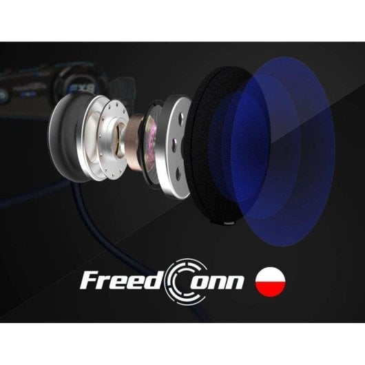 Auriculares Freedconn T-max S V4 Pro inalámbricos Bluetooth con reducción de ruido para moto, micrófono dual y radio FM,