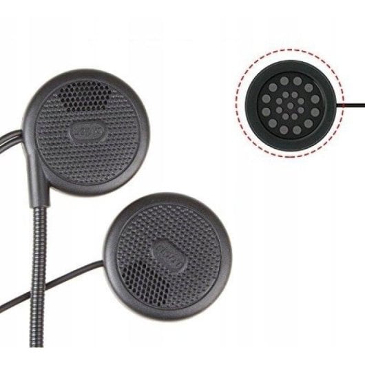 Auriculares Freedom Freedconn L1m inalámbricos Bluetooth 4.2 con Cancelación de Ruido y Micrófono para Moto Negro