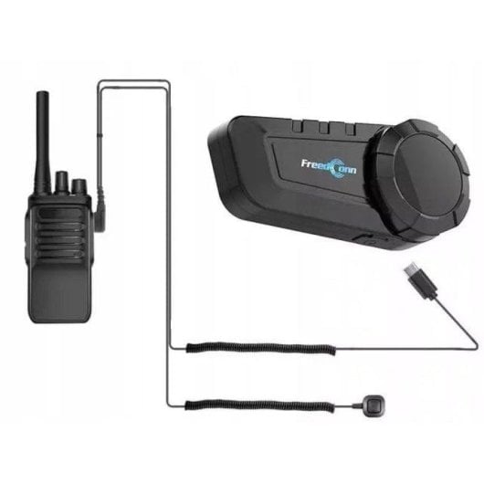 Auriculares Freedom Ky-Pro inalámbricos Bluetooth con Cancelación de Ruido, Intercomunicador para moto, micrófono dual y