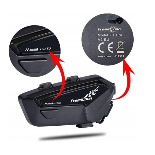 Auriculares Freedom FX Pro V2 inalámbricos Bluetooth con cancelación de ruido, micrófono dual, alcance extendido y prote