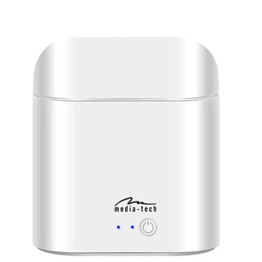 Auricolari GTmedia R-phones Tws Mt3589w wireless Bluetooth intrauricolari con microfono bianchi