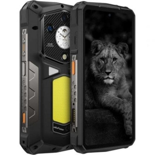 Ulefone Armor 29 Pro 16 Go 512 Go 6,67" AMOLED 5G Double SIM Batterie 21200mAh NFC IP69K Android 15 Noir