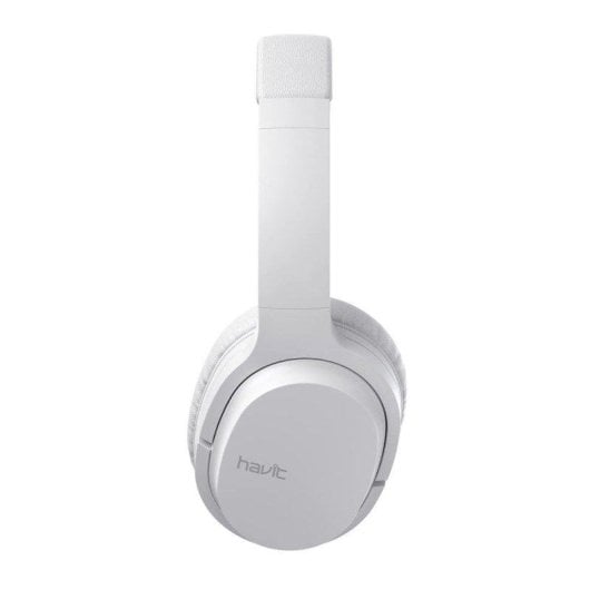 Auriculares Havit I62 inalámbricos y con cable Bluetooth para uso diario, color blanco