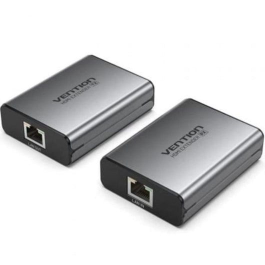 Extensor HDMI Vention AKGH0-EU 1080P hasta 50 m aleación aluminio gris