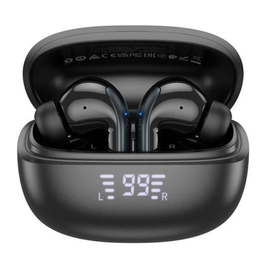 Kopfhörer Hoco EQ5 Wireless Bluetooth mit aktiver Geräuschunterdrückung, für Anrufe und Musik, Schwarz