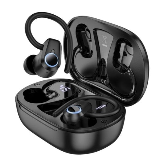 Auriculares Hoco Eq8 Pure Joy Inalámbricos Bluetooth para Chamadas e Música Pretos