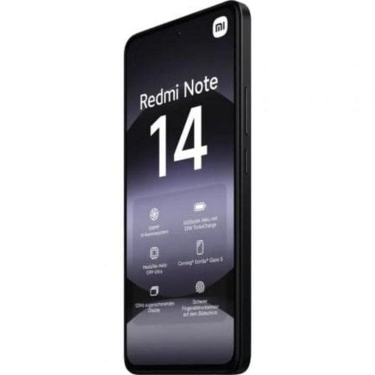 Xiaomi Redmi Note 14 8 Go 128 Go 6,67" AMOLED 4G Dual SIM Caméra 108 MP IP54 HyperOS Noir