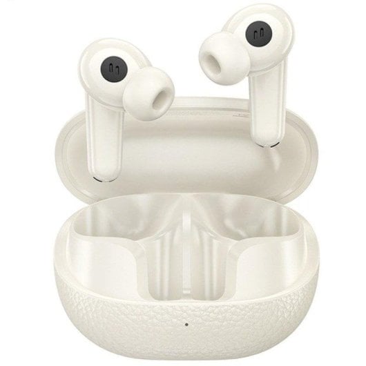 Auriculares Hoco EQ23 Plus II Inalâmbricos Bluetooth com Cancelamento de Ruído para Chamadas e Música Brancos