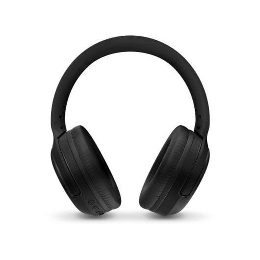 Auriculares Energy Sistem Black Rizz inalámbricos Bluetooth multipunto con Deep Bass y micrófono negros