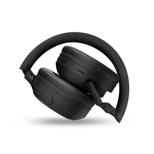 Auriculares Energy Sistem Black Rizz inalámbricos Bluetooth multipunto con Deep Bass y micrófono negros