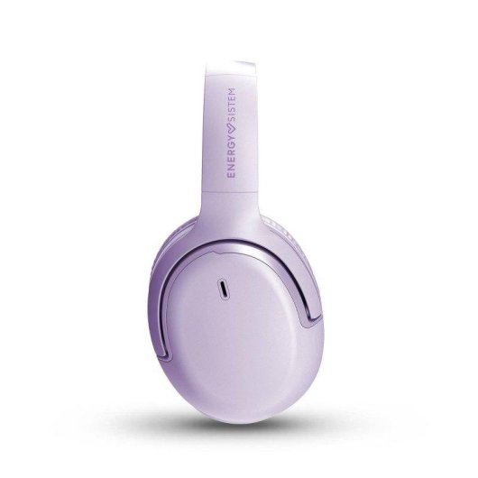 Auriculares Energy Sistem Lavender Rizz inalámbricos Bluetooth con Deep Bass, batería 50h, multipunto y micrófono, diseñ