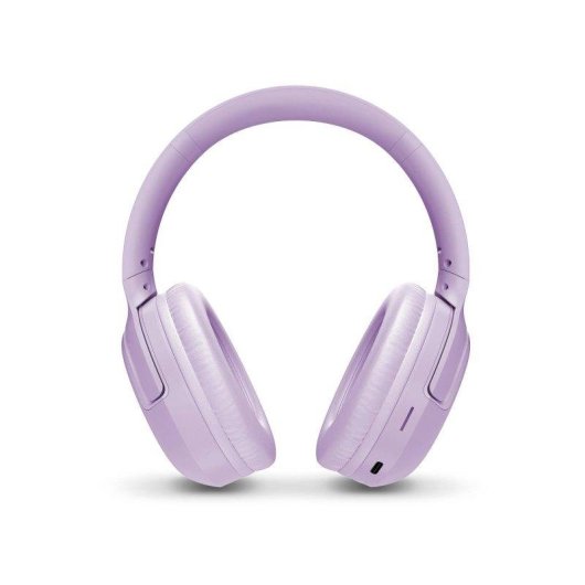 Auriculares Energy Sistem Lavender Rizz inalámbricos Bluetooth con Deep Bass, batería 50h, multipunto y micrófono, diseñ