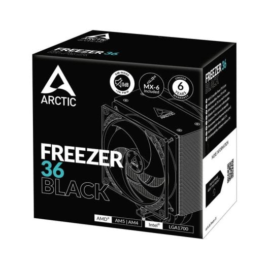 Refrigeración Aire Arctic Socket Intel LGA1851 AM5 120mm Freezer 36 Doble Ventilador