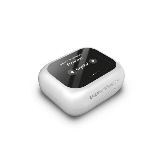 Auriculares Energy Sistem Screensound True Wireless Bluetooth com Cancelamento de Ruído, Ecrã e Memória 1GB, IPX4, pretos
