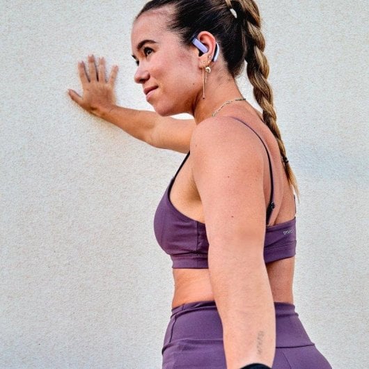 Auriculares Energy Sistem PulseFit inalámbricos Bluetooth deportivos con micrófono y protección IPX5, negros