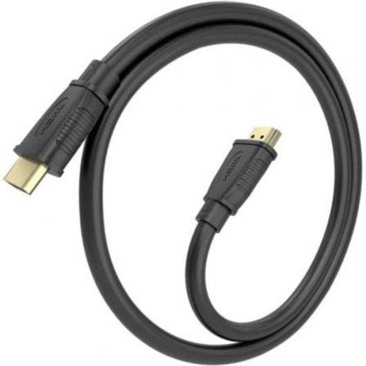 Cable HDMI Aisens Ultra Alta Velocidad 2.1 1 m 8K Negro chapado en oro