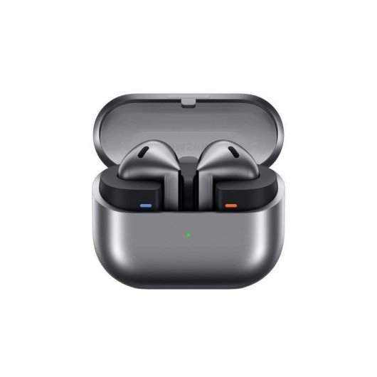 Auricolari Samsung Galaxy Buds 3 wireless Bluetooth con Cancellazione Rumore, IP57, touch, argento
