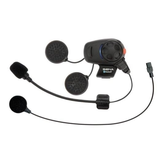 Kopfhörer Arsenal Smh5-10 kabellos Bluetooth Motorrad Intercom 400 m Schwarz