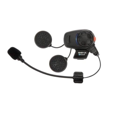 Kopfhörer Arsenal Smh5-10 kabellos Bluetooth Motorrad Intercom 400 m Schwarz