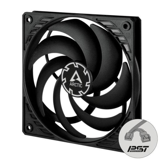 Kühlung Luft Arctic 120 mm P12 Slim PWM PST Schwarz High Airflow