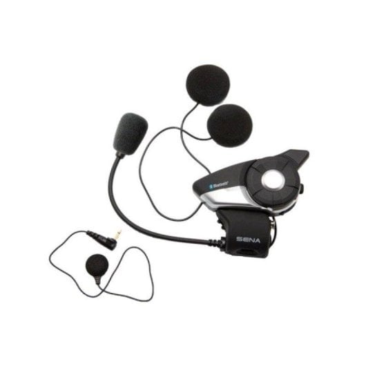 Intercom Moto Arsenal 20s Evo Duo sans fil Bluetooth pour casque, portée 2000 m, noir