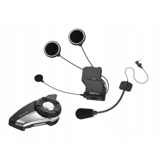 Intercom Moto Arsenal 20s Evo Duo sans fil Bluetooth pour casque, portée 2000 m, noir