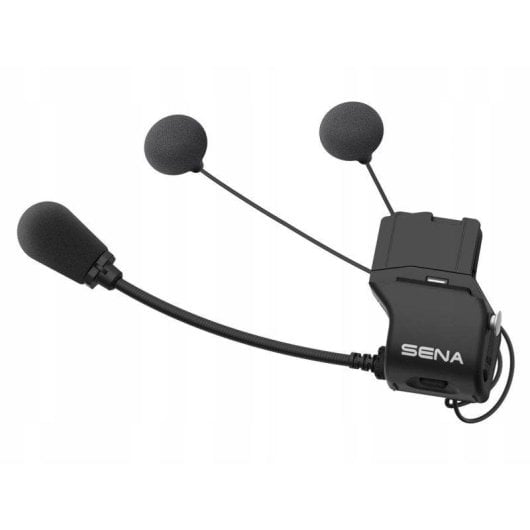 Intercom Moto Arsenal 20s Evo Duo sans fil Bluetooth pour casque, portée 2000 m, noir