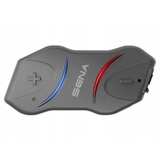 Intercom Arsenal Sena 10r Bluetooth mit Geräuschunterdrückung für Motorrad Grau
