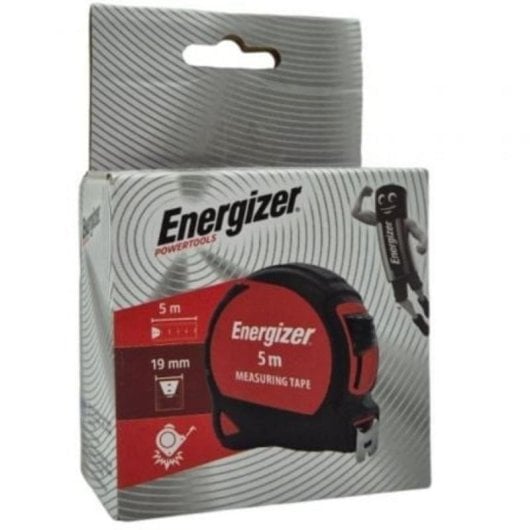 Cinta metrica Energizer 3MT05 5m struttura in acciaio robusta