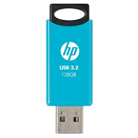 Pen USB HP 712w 128GB USB 3.2 Gen 1 Slide Azul 120MB/s