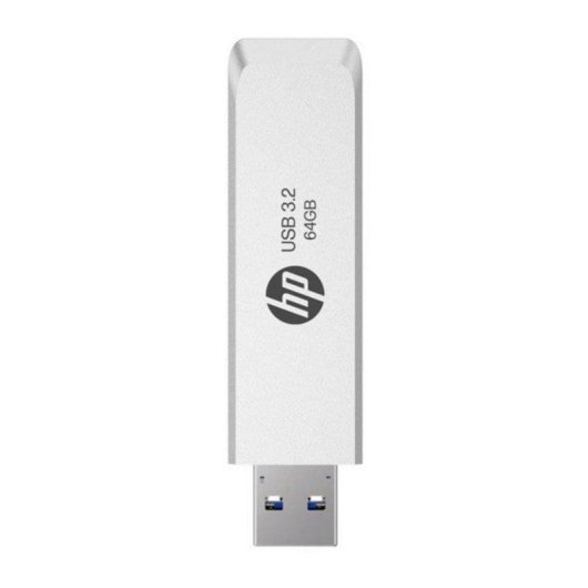 Unidad flash USB HP HPFD819W-A-64 64 GB 128 MB/s USB 3.2 Gen 2 Plata