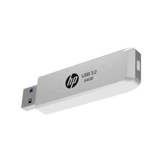 Unidad flash USB HP HPFD819W-A-64 64 GB 128 MB/s USB 3.2 Gen 2 Plata