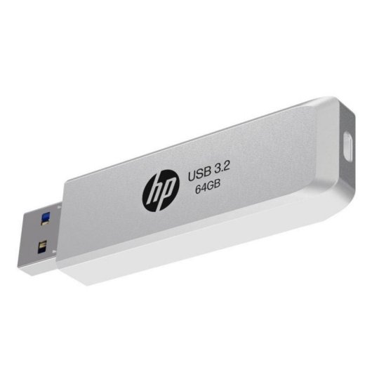Unidad flash USB HP HPFD819W-A-64 64 GB 128 MB/s USB 3.2 Gen 2 Plata