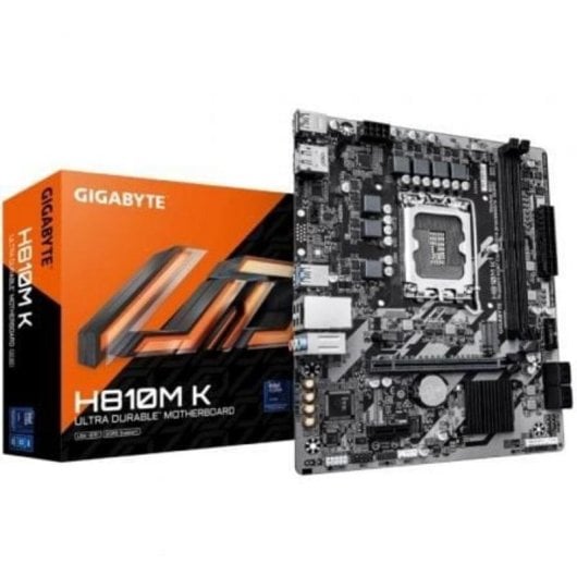 Carte mère Gigabyte H810M K H810 LGA 1851 DDR5 Micro-ATX M.2 RAID