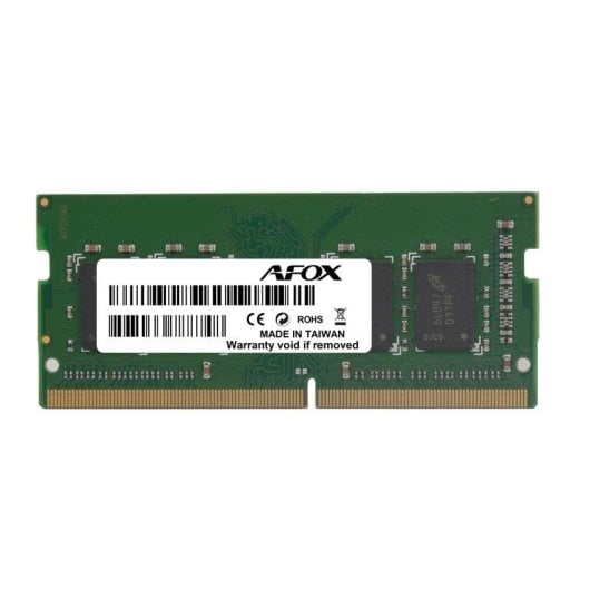 Mémoire RAM Afox AFSD38BK1L 8GB 1x8GB DDR3L 1600MHz SO-DIMM 204-pin 1,35V