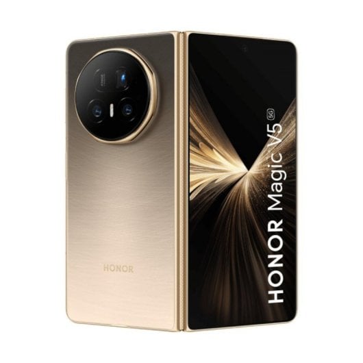 Smartphone Honor Magic V5 16GB RAM 512GB 5G Dual SIM Écran OLED 7.95" Gold