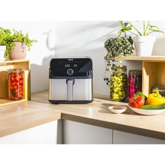 Friteuse à air Tefal Easy Fry Mega EY855D10 7,5 L 2020 W écran LCD