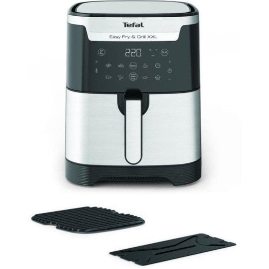 Heißluftfritteuse Tefal Easy Fry & Grill EY801D 6,5L 1650W mit Grill und Touchscreen