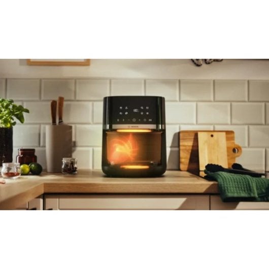 Freidora de air Bosch Serie 4 MAFS2462B 6,1L 2050W écran tactile maintien au chaud
