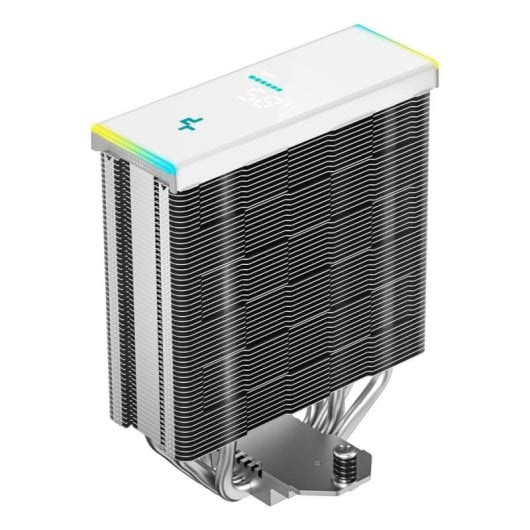 Refrigeración Aire DeepCool Socket Intel y AMD 120mm AK400 Digital SE WH RGB Pantalla